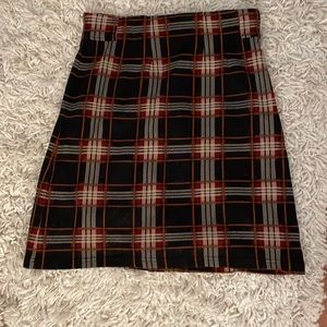 41 Hawthorn plaid skirt